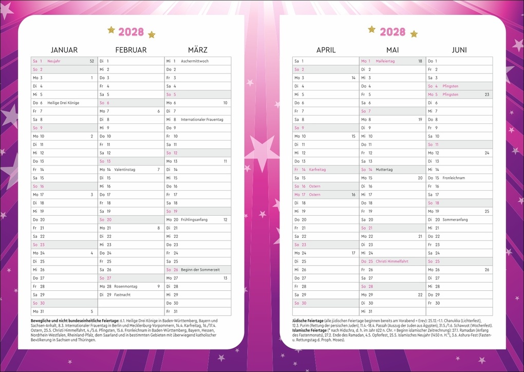 Weitere Ansicht: Taylor 17-Monats-Kalenderbuch A5 2027 - 17 Monate. Von August 2026 bis Dezember 2027