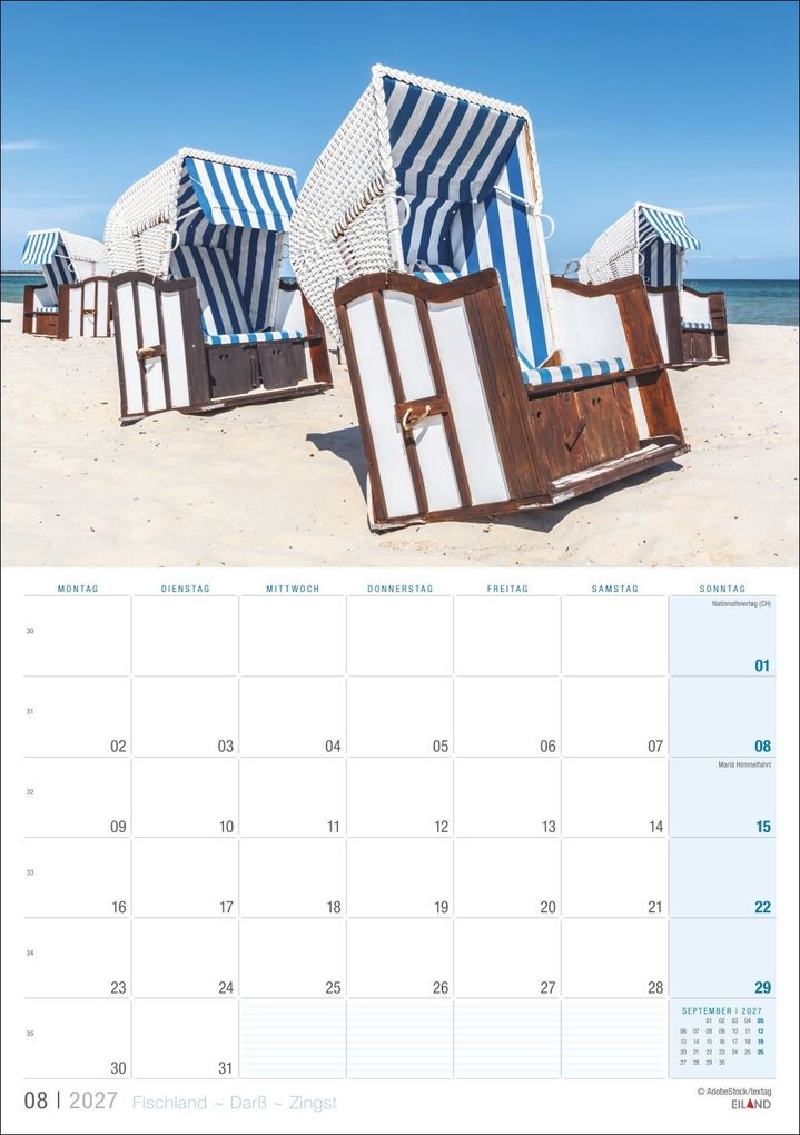 Weitere Ansicht: Fischland - Darß - Zingst Kalender 2027