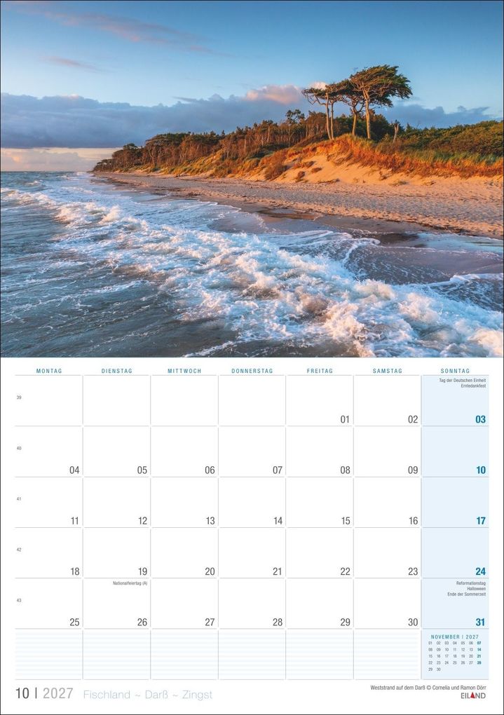 Weitere Ansicht: Fischland - Darß - Zingst Kalender 2027