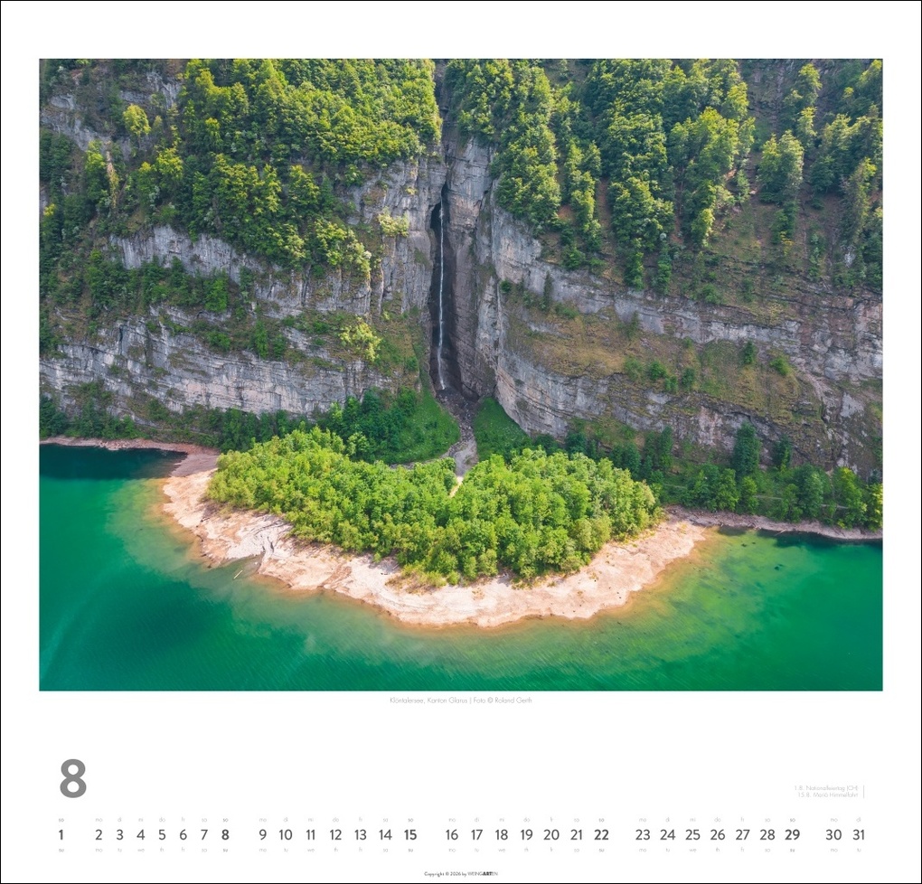Weitere Ansicht: Schweiz Kalender 2027 - Schönste Landschaften und Ansichten