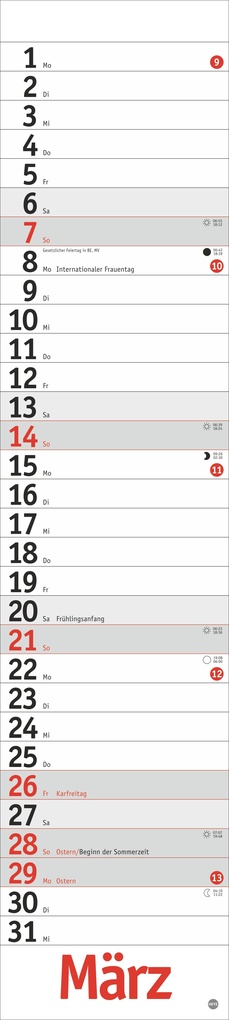 Weitere Ansicht: Langplaner, rot 2027