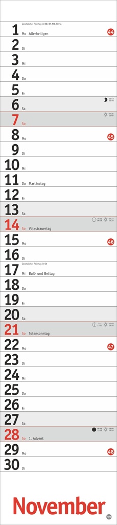 Weitere Ansicht: Langplaner, rot 2027