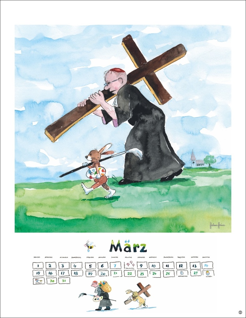 Weitere Ansicht: Helme Heine: Edition Kalender 2027 | Helme Heine