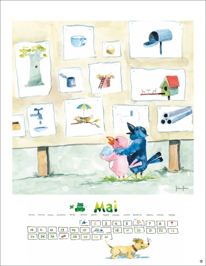 Weitere Ansicht: Helme Heine: Edition Kalender 2027 | Helme Heine