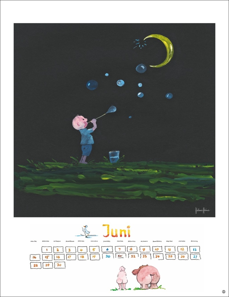 Weitere Ansicht: Helme Heine: Edition Kalender 2027 | Helme Heine