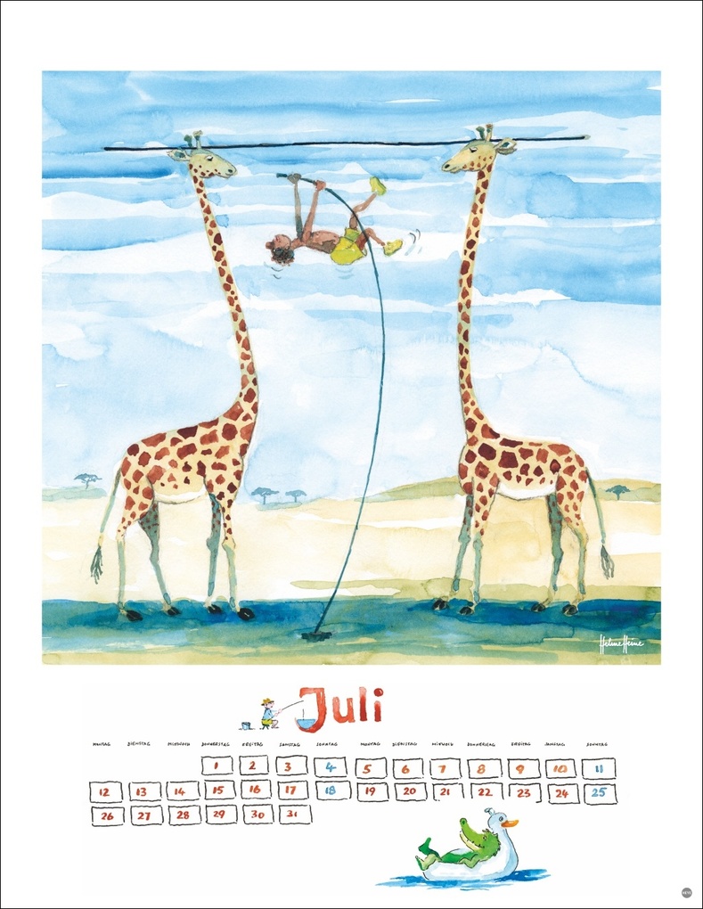 Weitere Ansicht: Helme Heine: Edition Kalender 2027 | Helme Heine