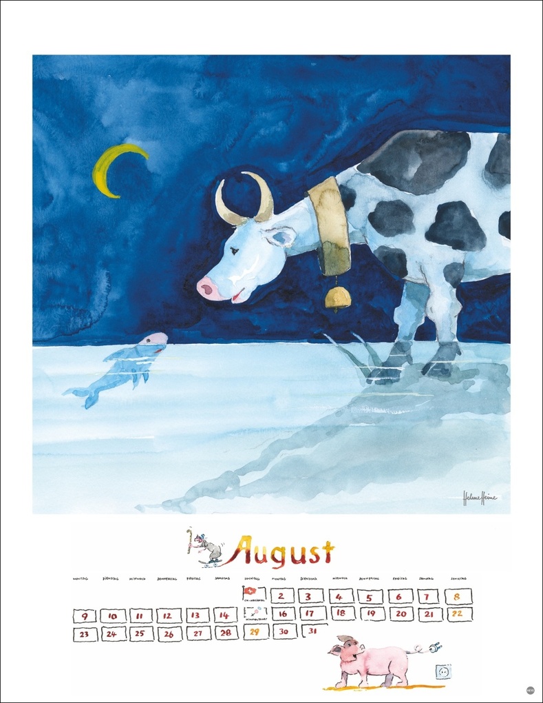 Weitere Ansicht: Helme Heine: Edition Kalender 2027 | Helme Heine