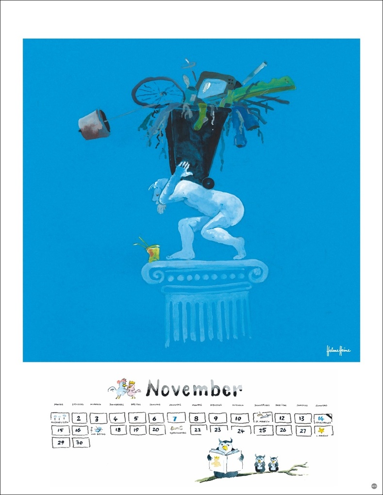 Weitere Ansicht: Helme Heine: Edition Kalender 2027 | Helme Heine