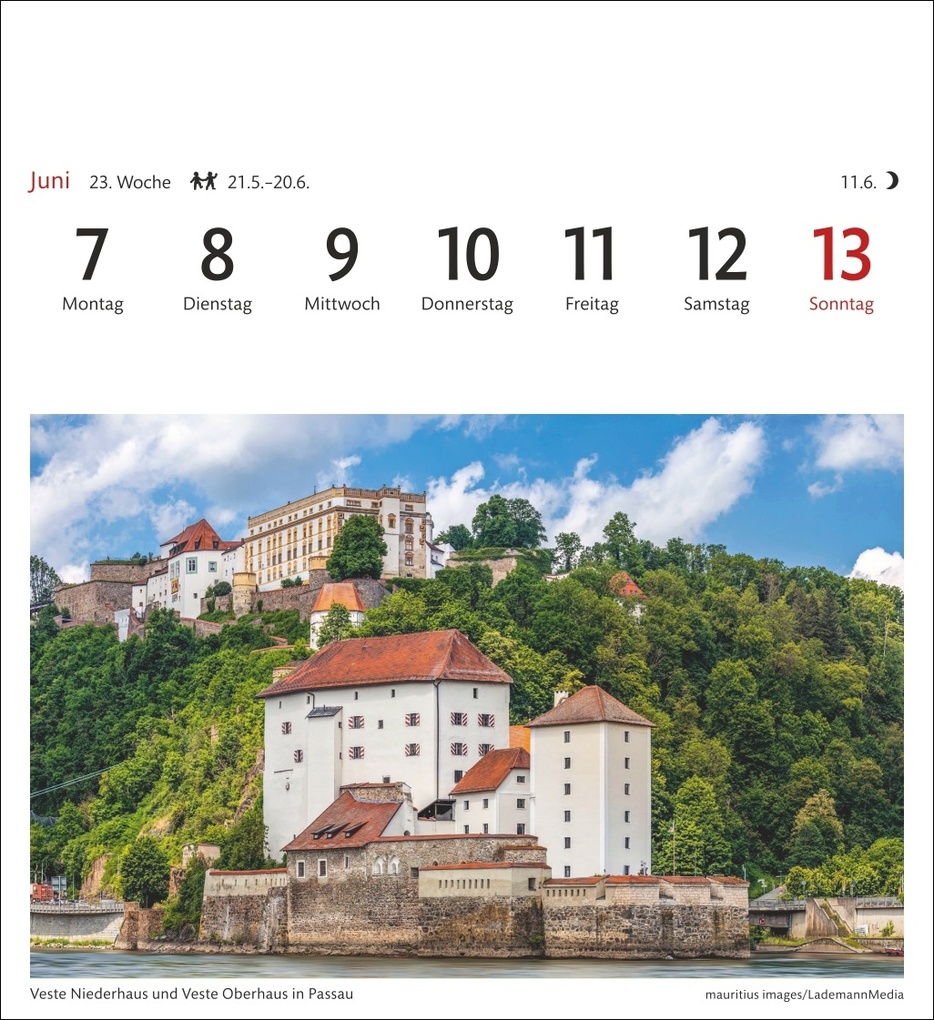 Weitere Ansicht: Deutschland Sehnsuchtskalender 2027 - Wochenkalender mit 53 Postkarten