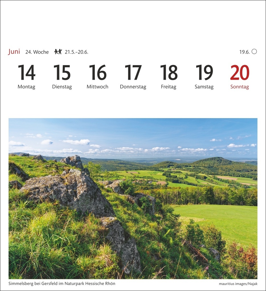 Weitere Ansicht: Deutschland Sehnsuchtskalender 2027 - Wochenkalender mit 53 Postkarten