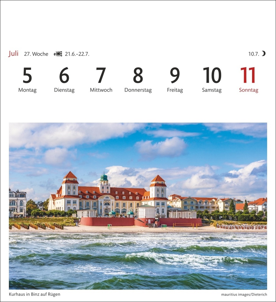 Weitere Ansicht: Deutschland Sehnsuchtskalender 2027 - Wochenkalender mit 53 Postkarten