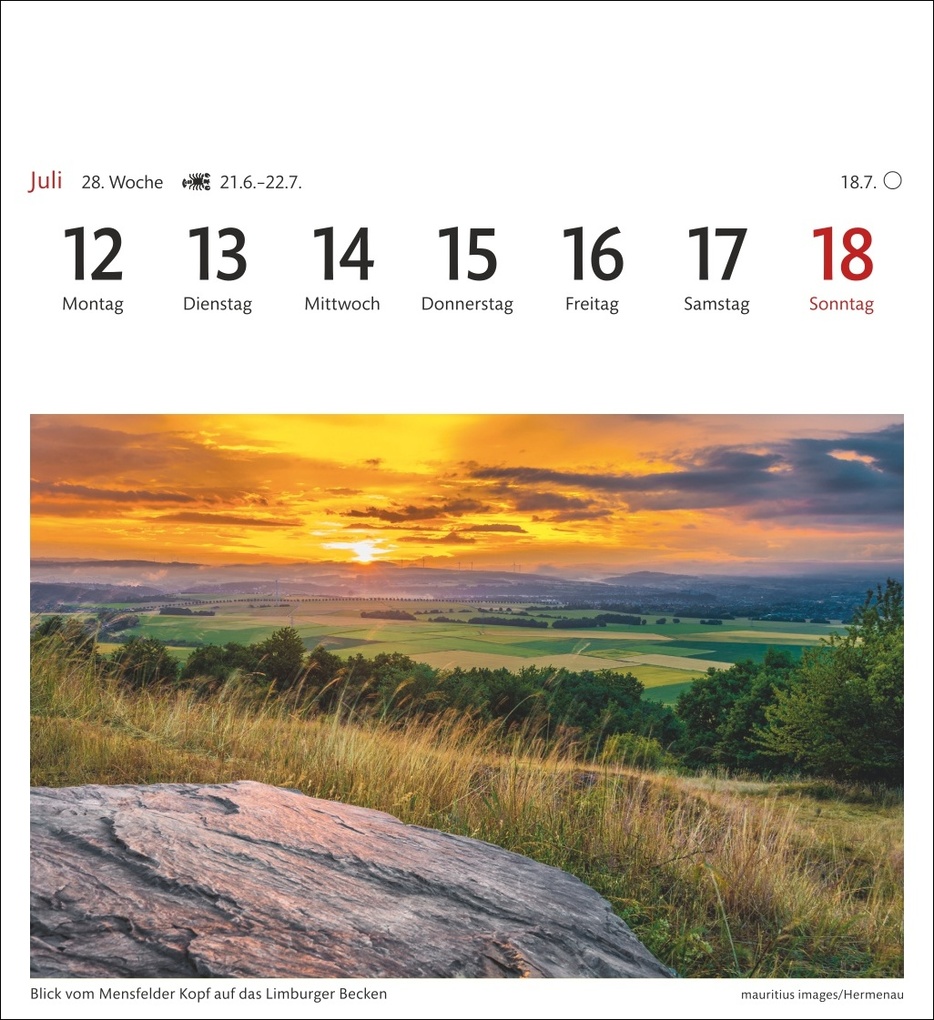 Weitere Ansicht: Deutschland Sehnsuchtskalender 2027 - Wochenkalender mit 53 Postkarten