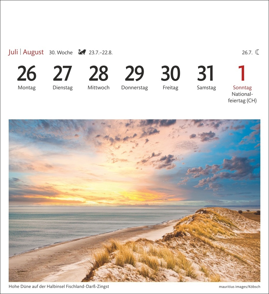 Weitere Ansicht: Deutschland Sehnsuchtskalender 2027 - Wochenkalender mit 53 Postkarten