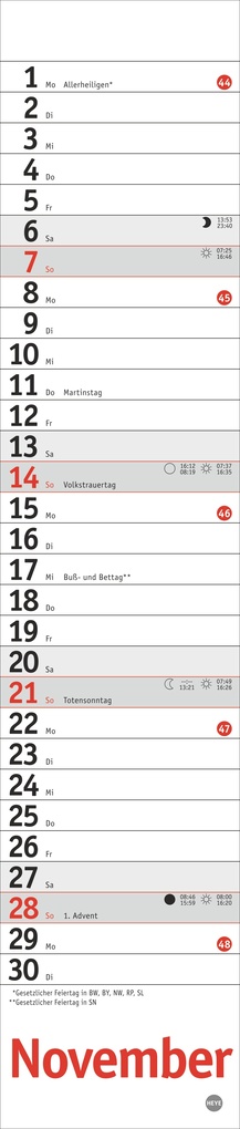Weitere Ansicht: Langplaner mini, rot 2027
