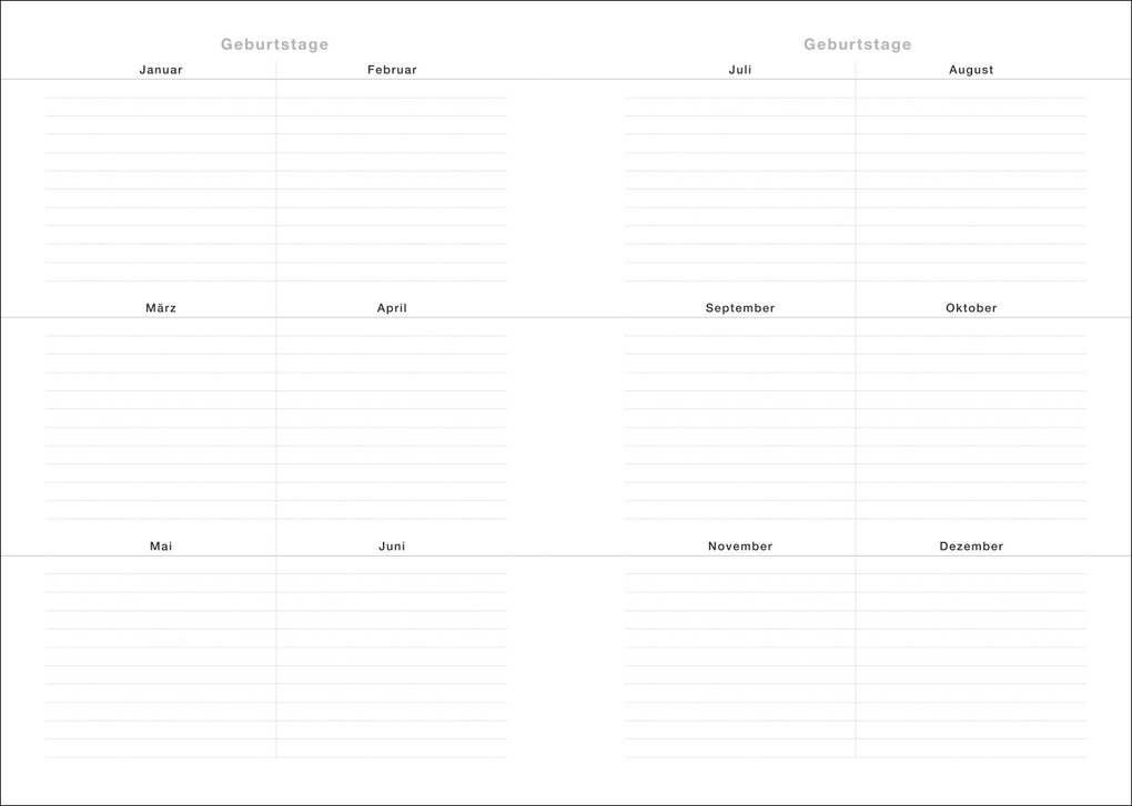 Weitere Ansicht: Terminer A6, Leder schwarz 2027