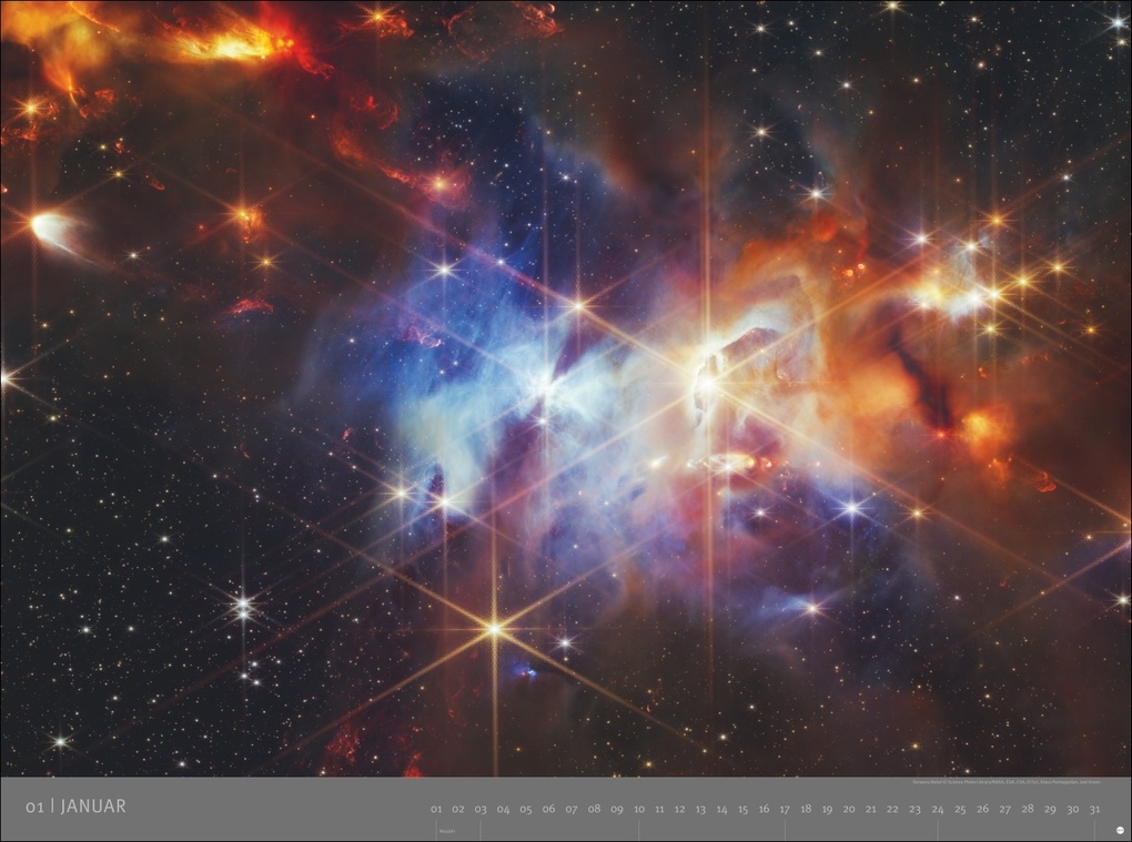 Weitere Ansicht: Kosmos - Edition Alexander von Humboldt Kalender 2027