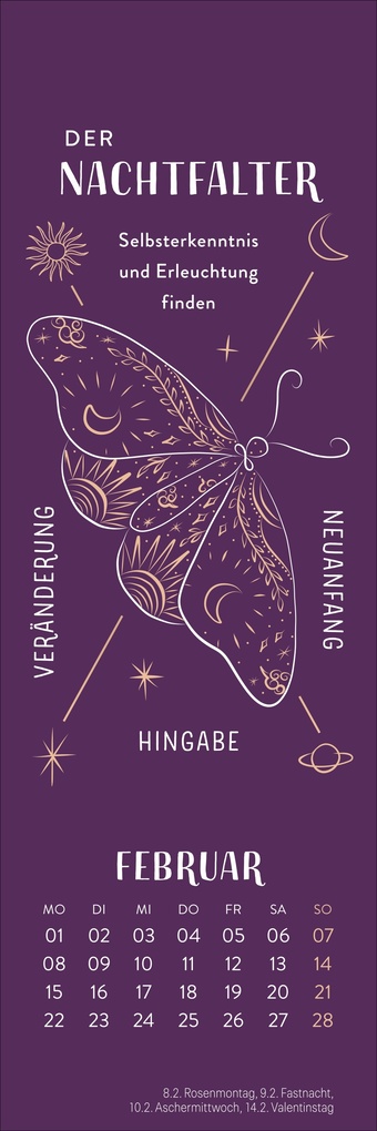 Weitere Ansicht: Krafttiere Lesezeichen & Kalender 2027