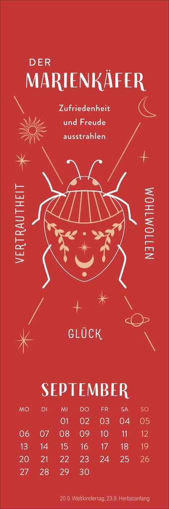 Weitere Ansicht: Krafttiere Lesezeichen & Kalender 2027