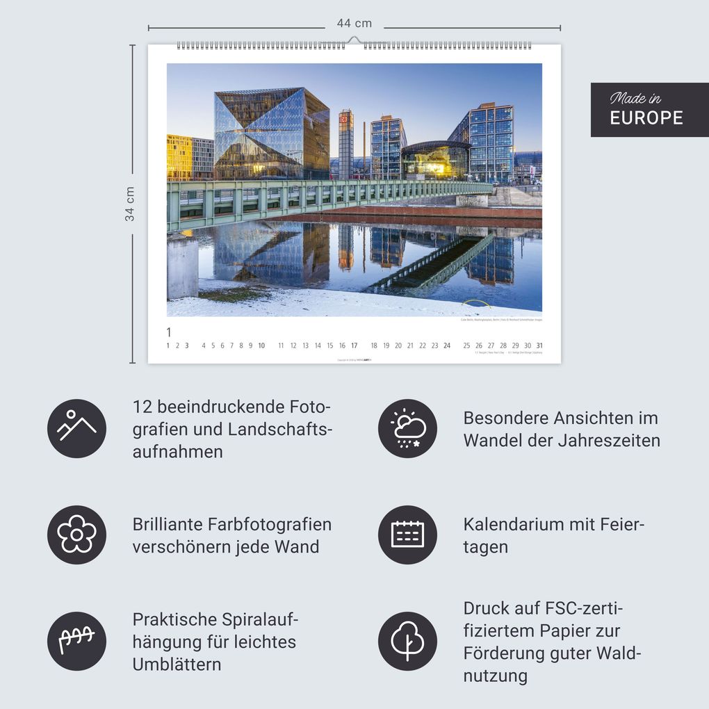 Weitere Ansicht: Deutschland Kalender 2027 - Germany