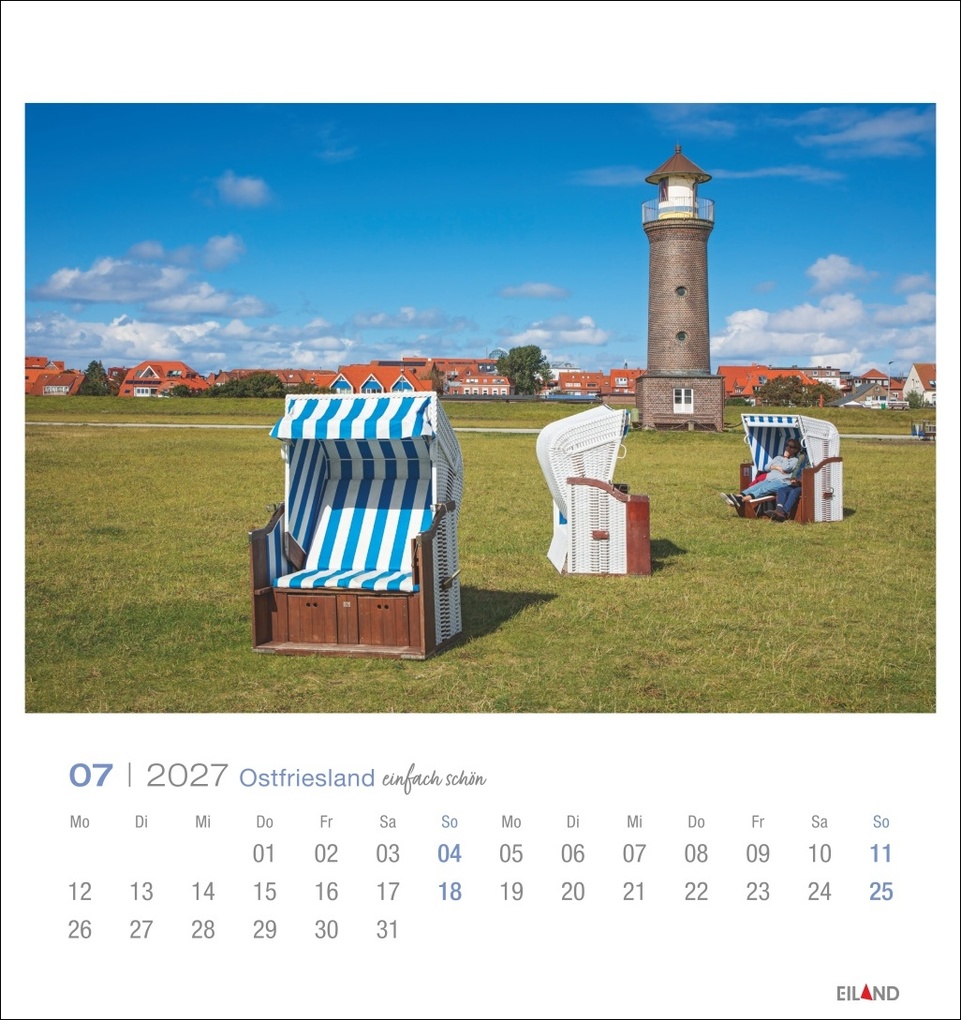 Weitere Ansicht: Ostfriesland Postkartenkalender 2027 - einfach schön