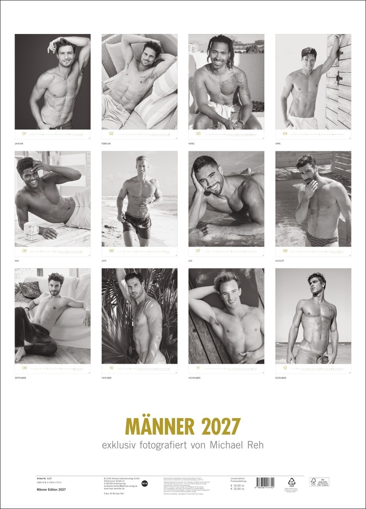 Weitere Ansicht: Männer Edition Kalender 2027