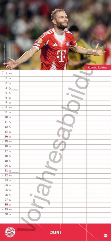 Weitere Ansicht: FC Bayern München Fanplaner 2027