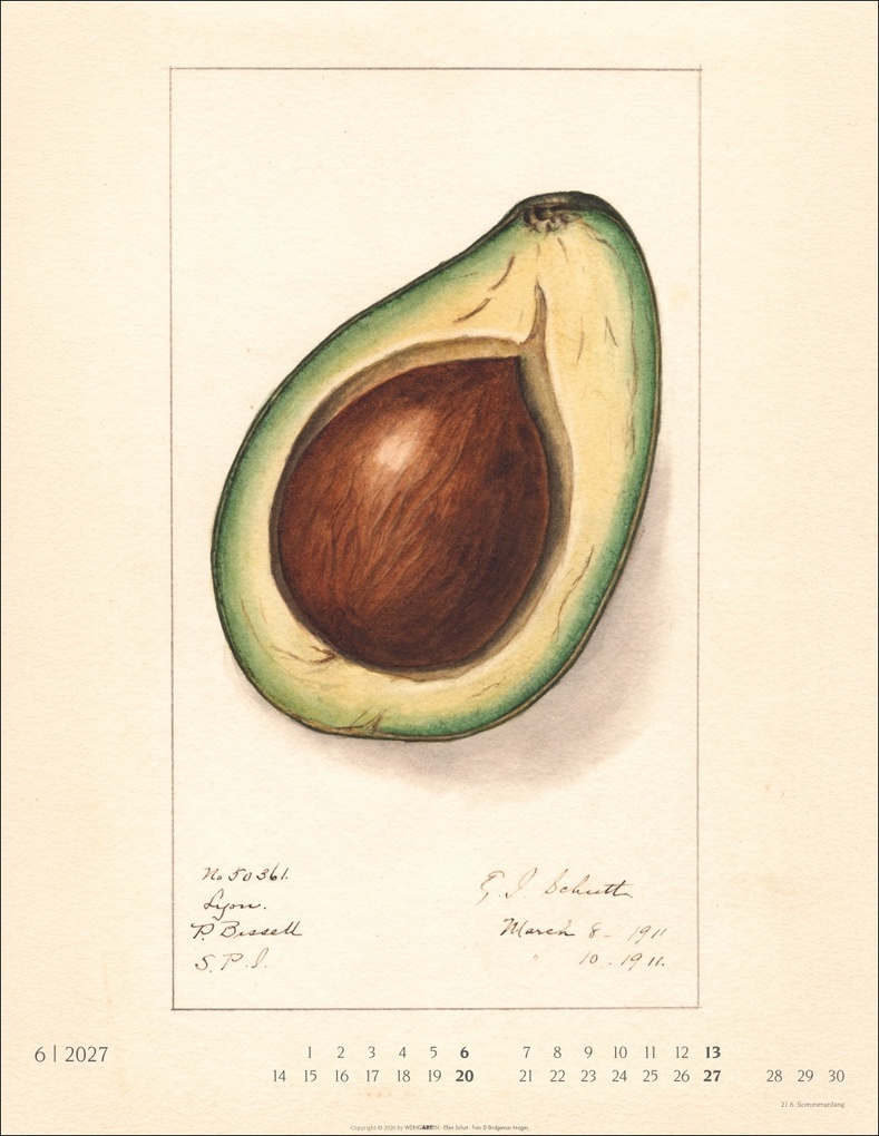 Weitere Ansicht: Alte Sorten Kalender 2027