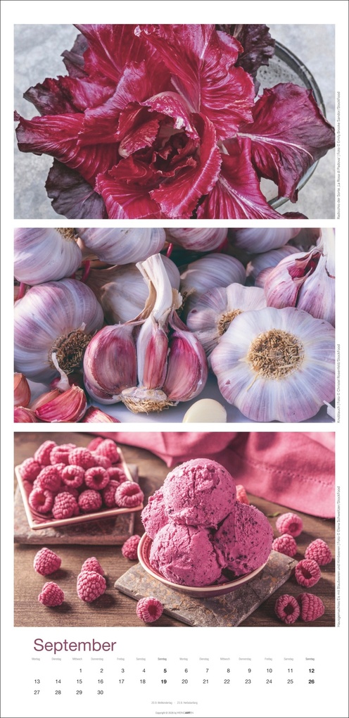 Weitere Ansicht: Colours of Food Kalender 2027