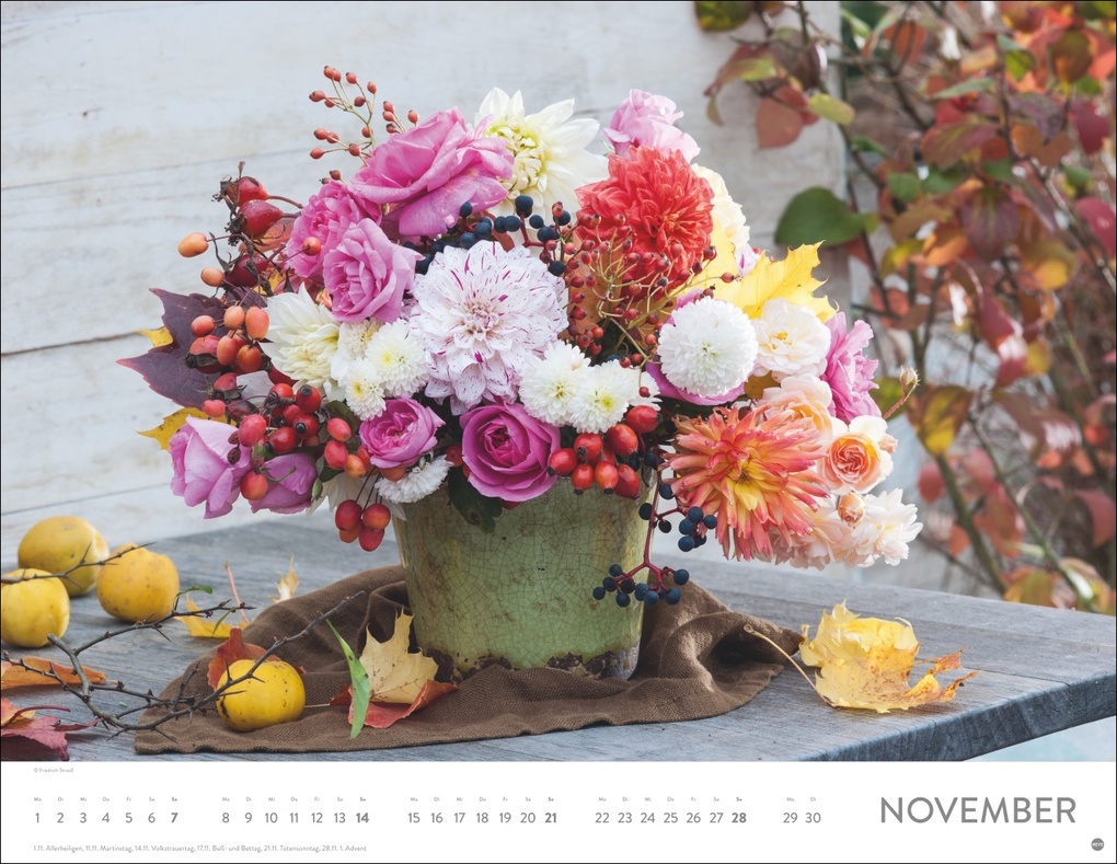 Weitere Ansicht: Blumenpracht Posterkalender 2027