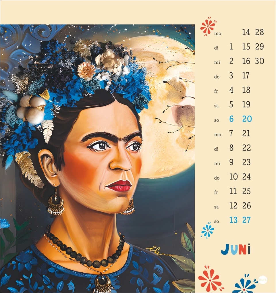 Weitere Ansicht: Frida Postkartenkalender 2027