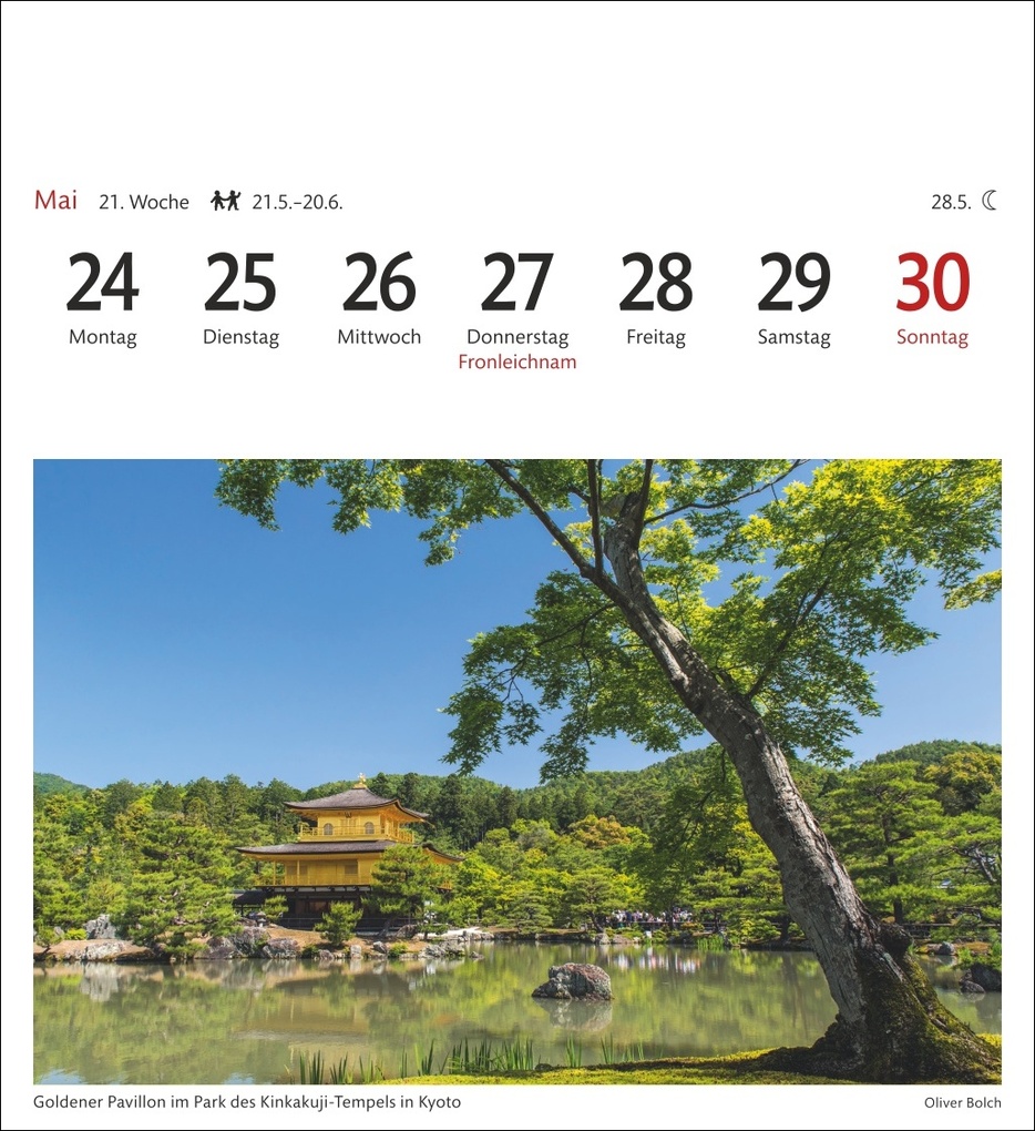 Weitere Ansicht: Japan Sehnsuchtskalender 2027 - Wochenkalender mit 53 Postkarten