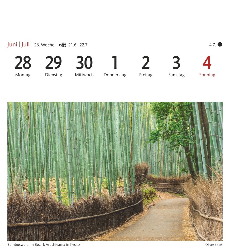 Weitere Ansicht: Japan Sehnsuchtskalender 2027 - Wochenkalender mit 53 Postkarten