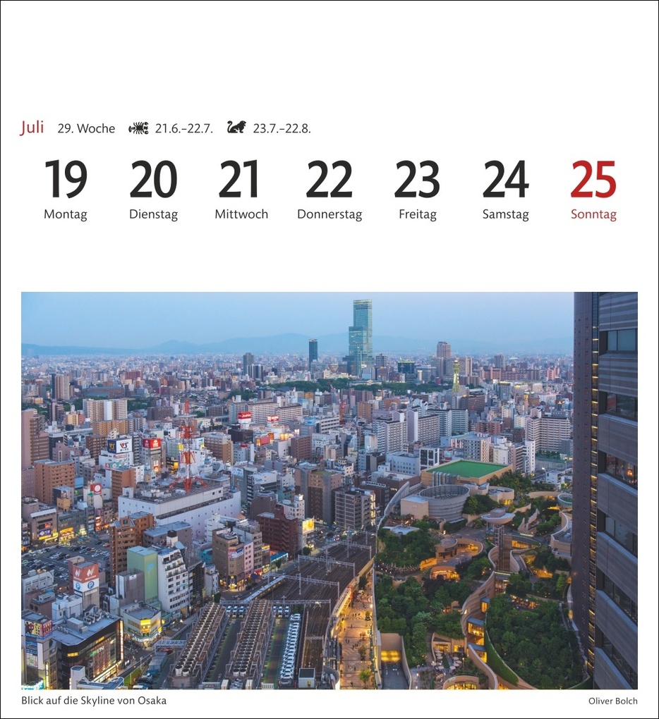 Weitere Ansicht: Japan Sehnsuchtskalender 2027 - Wochenkalender mit 53 Postkarten