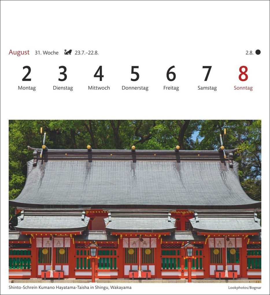 Weitere Ansicht: Japan Sehnsuchtskalender 2027 - Wochenkalender mit 53 Postkarten