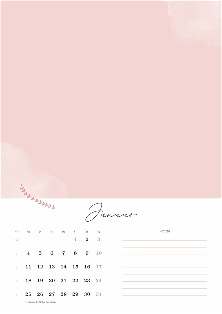 Weitere Ansicht: Kreativkalender Glücksmomente A4 2027