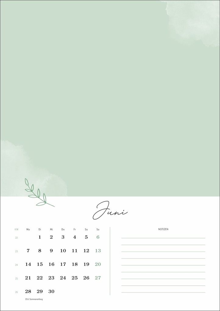 Weitere Ansicht: Kreativkalender Glücksmomente A4 2027