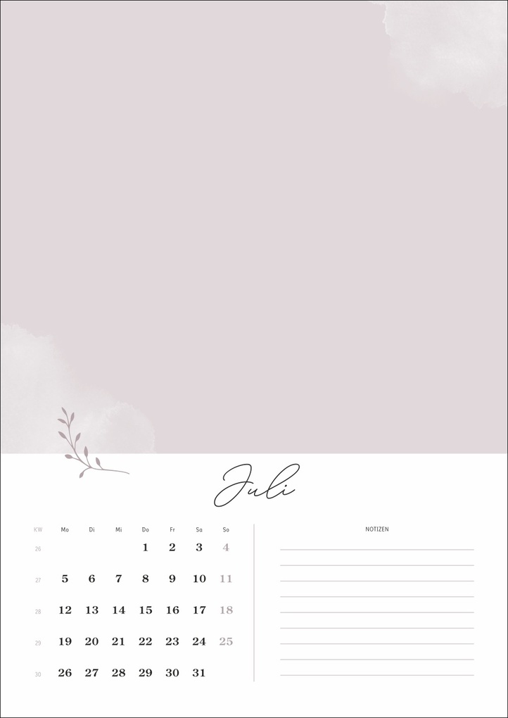 Weitere Ansicht: Kreativkalender Glücksmomente A4 2027