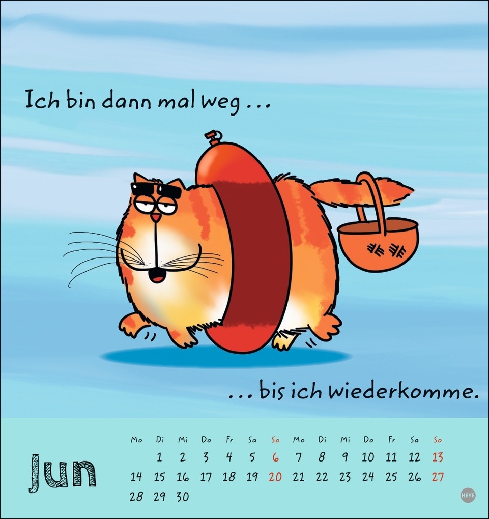 Weitere Ansicht: Catzz Postkartenkalender 2027 | Alexander Holzach