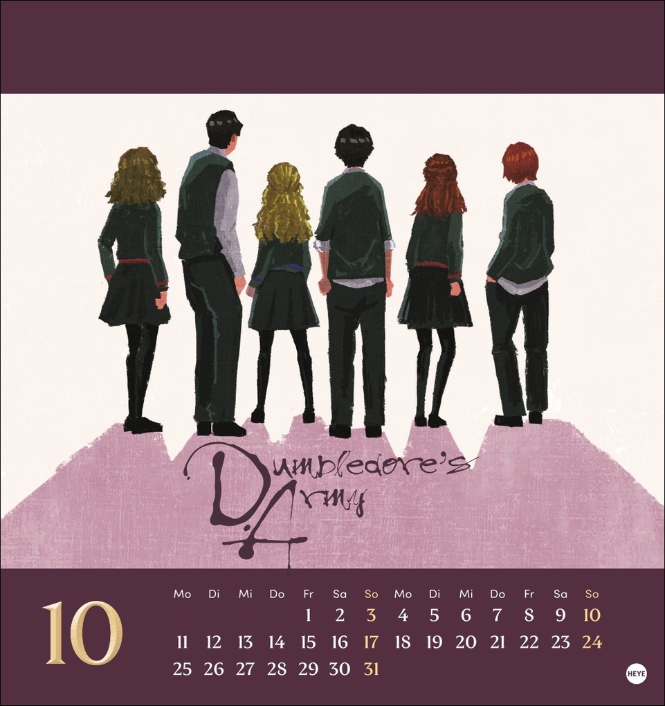 Weitere Ansicht: Harry Potter Postkartenkalender 2027