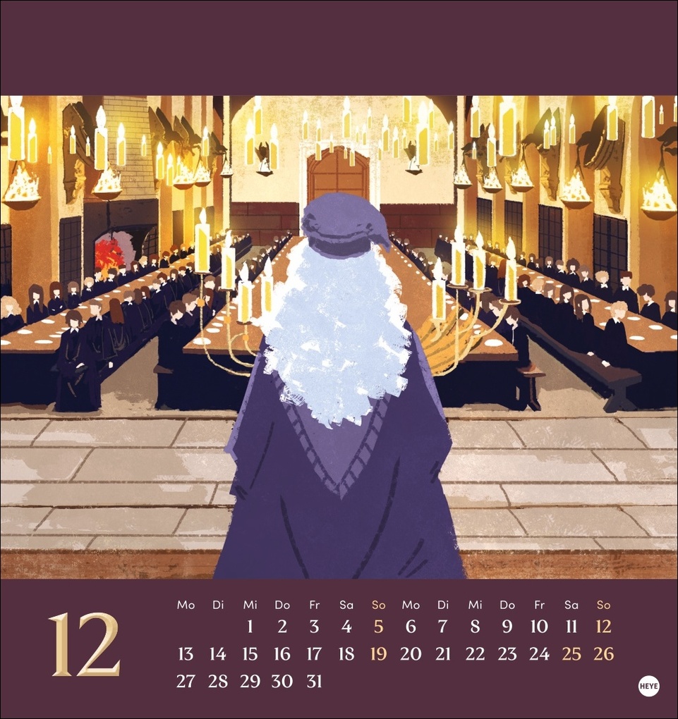 Weitere Ansicht: Harry Potter Postkartenkalender 2027