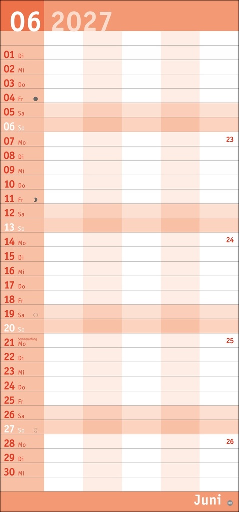 Weitere Ansicht: Basic Familienplaner 2027