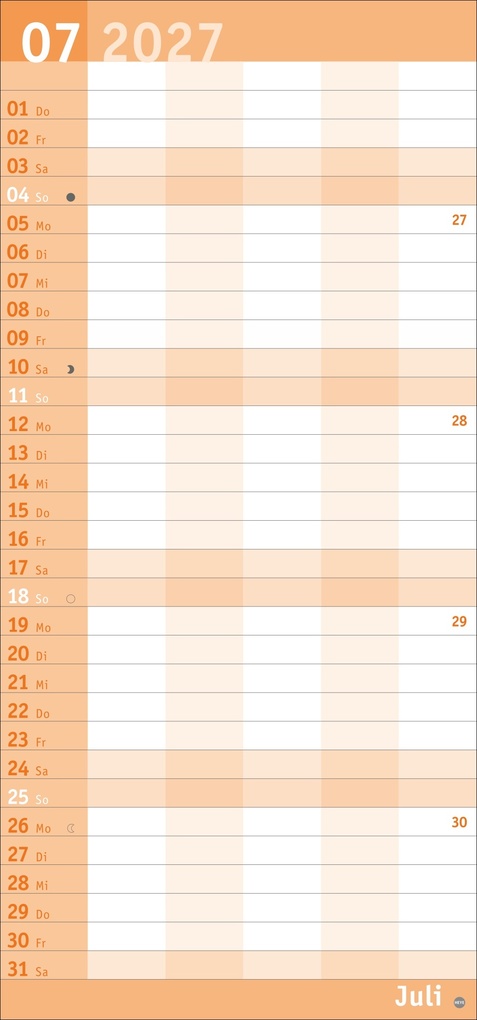 Weitere Ansicht: Basic Familienplaner 2027