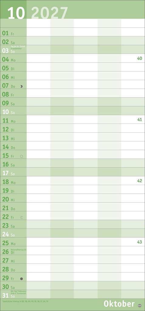 Weitere Ansicht: Basic Familienplaner 2027