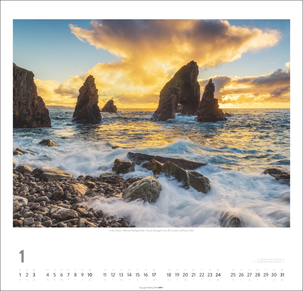 Weitere Ansicht: Irland Kalender 2027 - Die grüne Insel