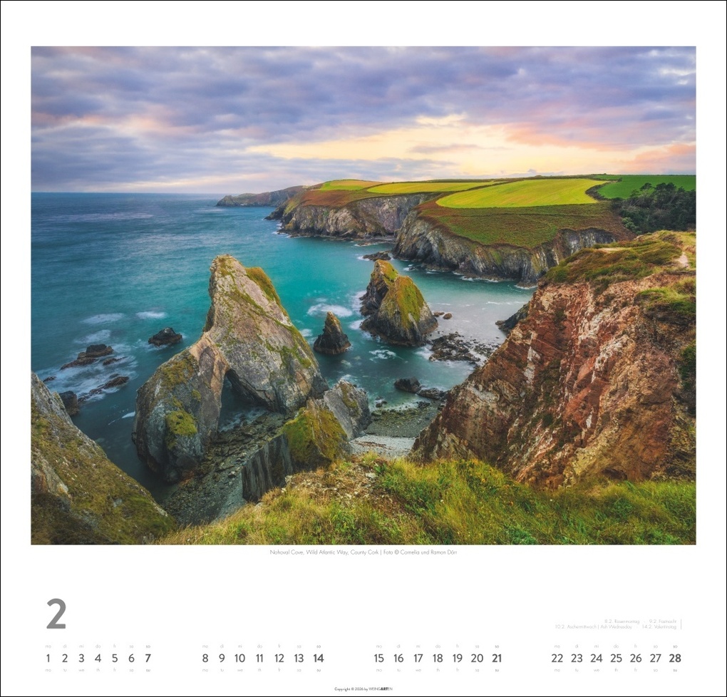 Weitere Ansicht: Irland Kalender 2027 - Die grüne Insel