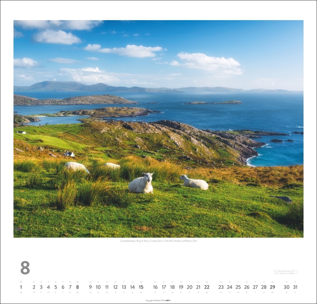 Weitere Ansicht: Irland Kalender 2027 - Die grüne Insel