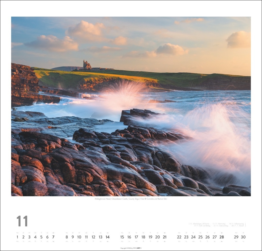 Weitere Ansicht: Irland Kalender 2027 - Die grüne Insel