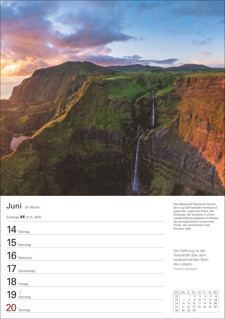 Weitere Ansicht: Berge Wochenplaner 2027 - 53 faszinierende Fotografien | Ulrike Issel