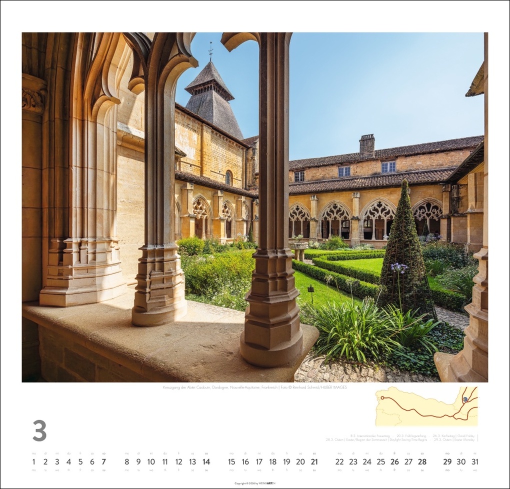 Weitere Ansicht: Auf dem Jakobsweg Kalender 2027 - El Camino