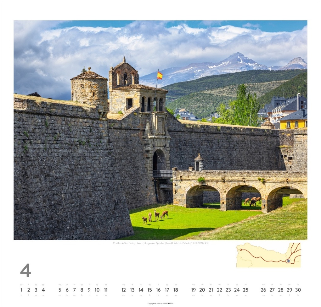 Weitere Ansicht: Auf dem Jakobsweg Kalender 2027 - El Camino